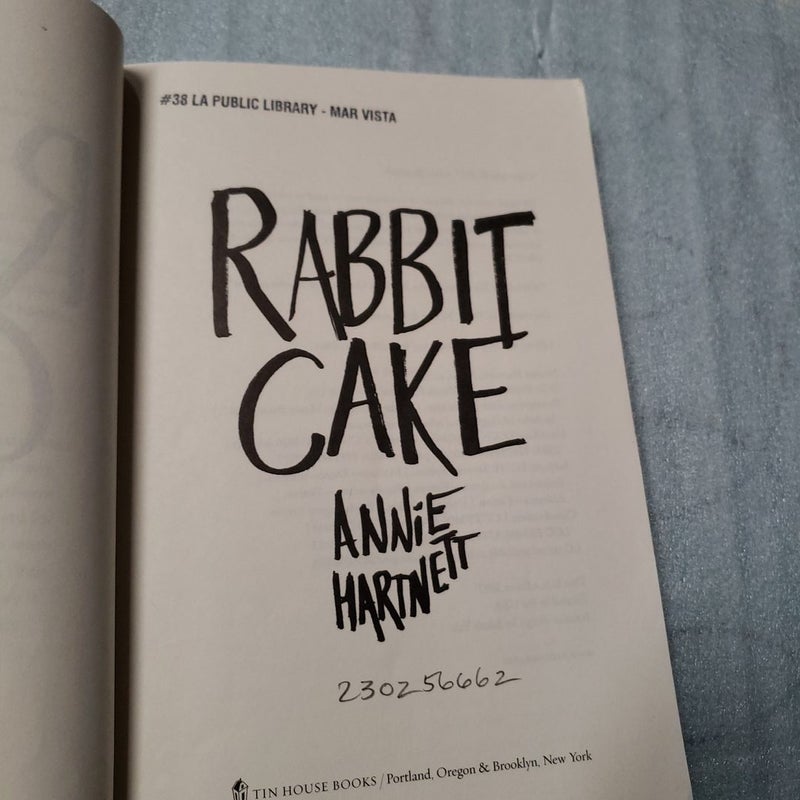 Rabbit Cake