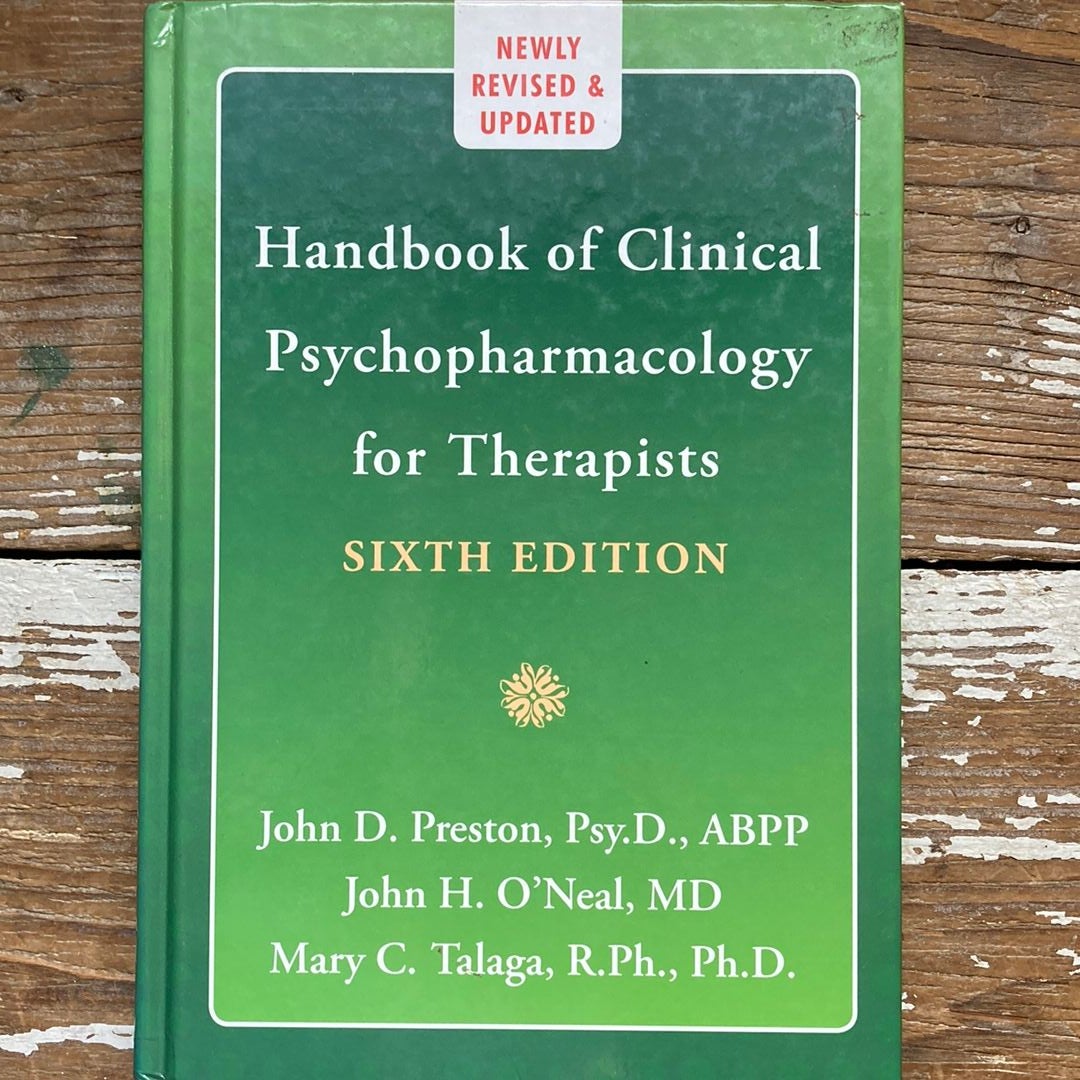 The Handbook of Clinical Psychopharmacology for Therapists