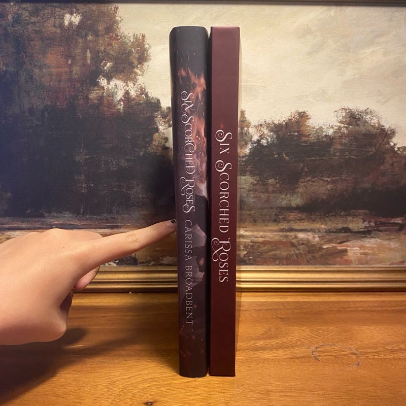 Six Scorched Roses by Carissa Broadbent, Hardcover Pangobooks