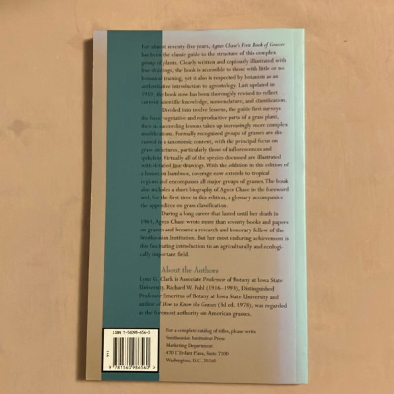 Agnes Chase's First Book of Grasses