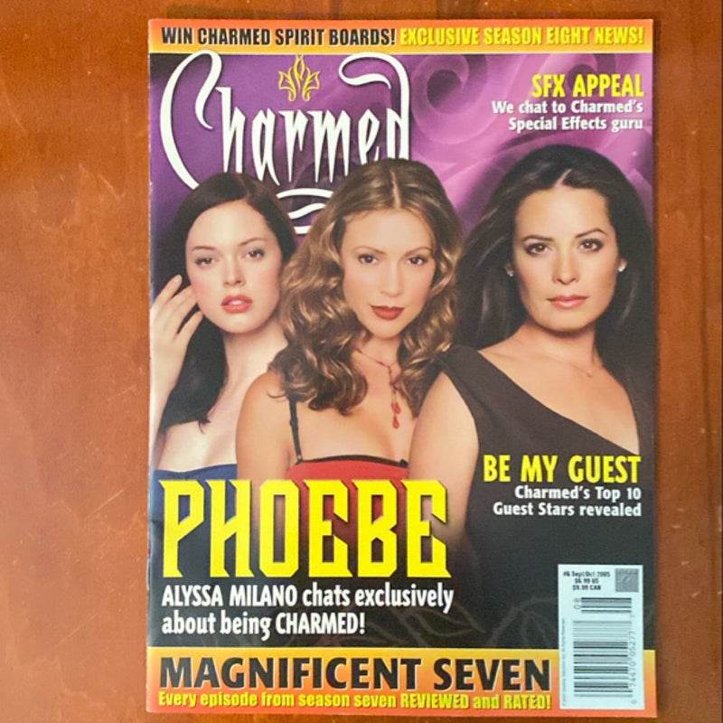 Charmed the TV show collectors magazine issue #6,September/October 2005