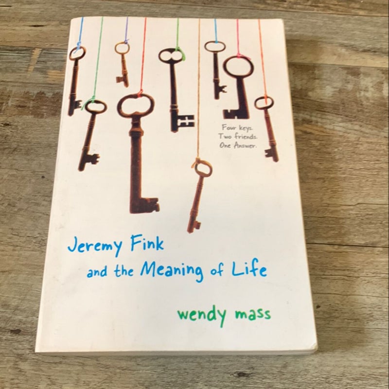 Jeremy Fink and the Meaning of Life