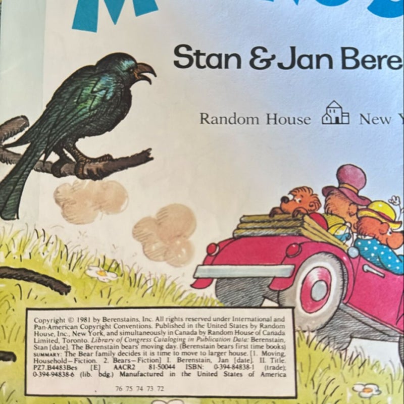 The Berenstain Bears' Moving Day