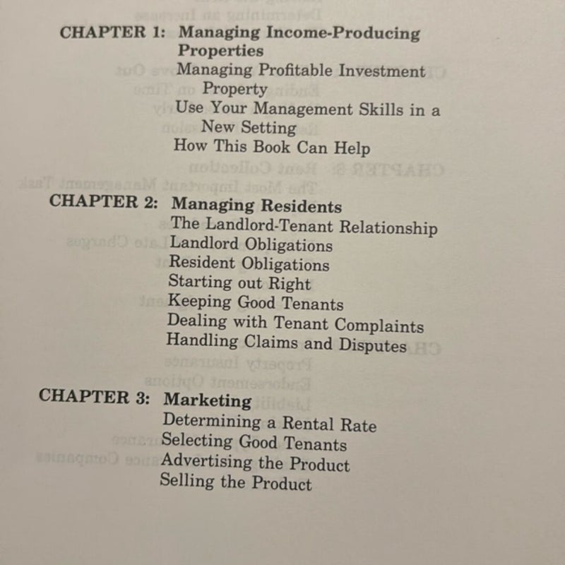 The Landlord's Handbook