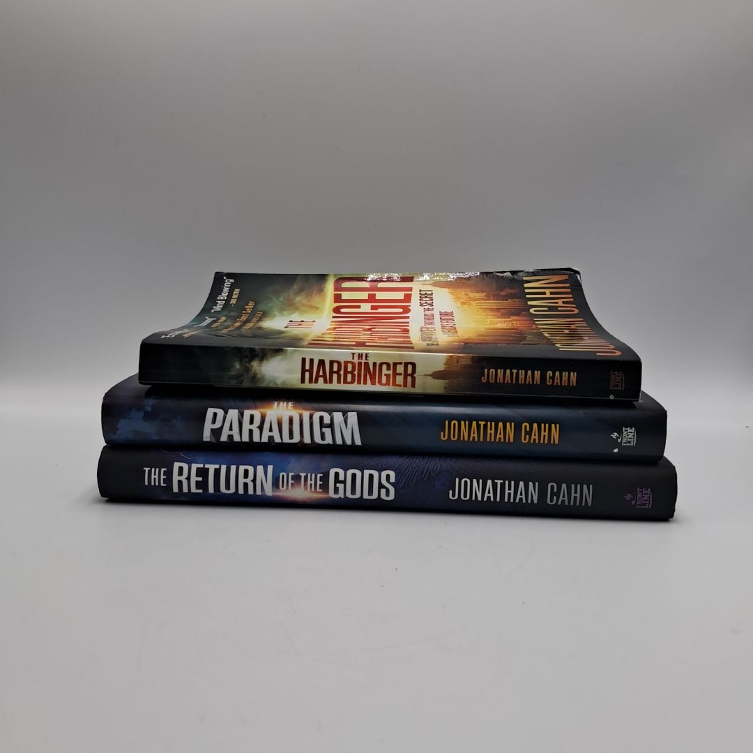 Bundle of 3 Jonathan Cahn Books