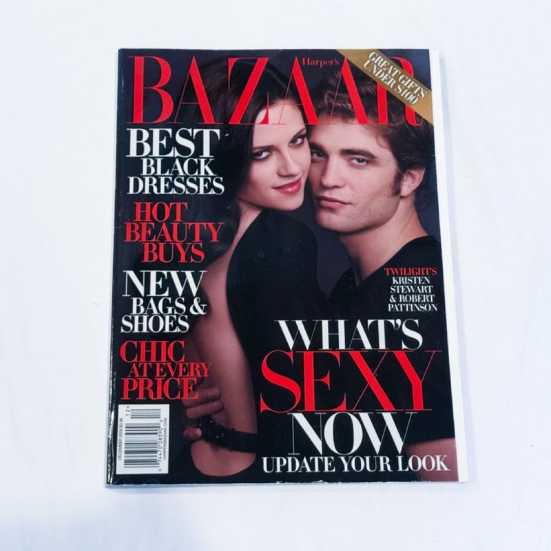 HARPER’S BAZAAR Magazine December 2009 - Twilight - Rob Pattinson & Kristen Stewart 
