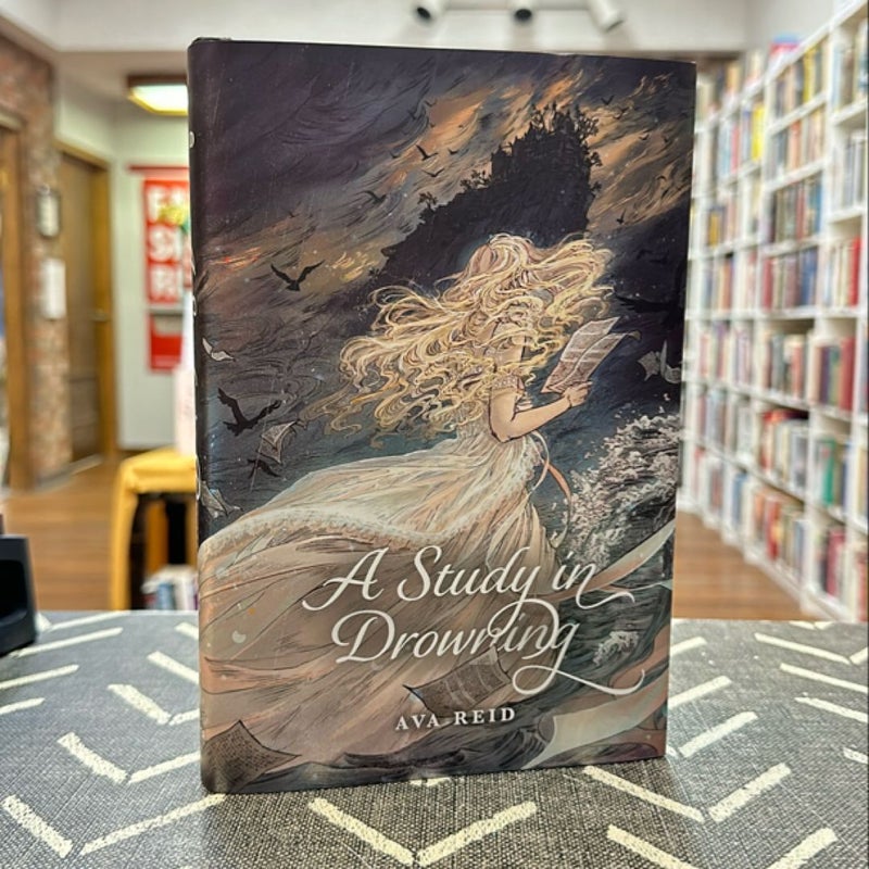 A Study In Drowning Owlcrate Edition SIGNED by Ava Reid, Hardcover ...