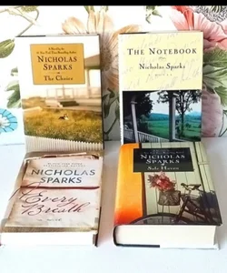 Nicholas Sparks books (4)