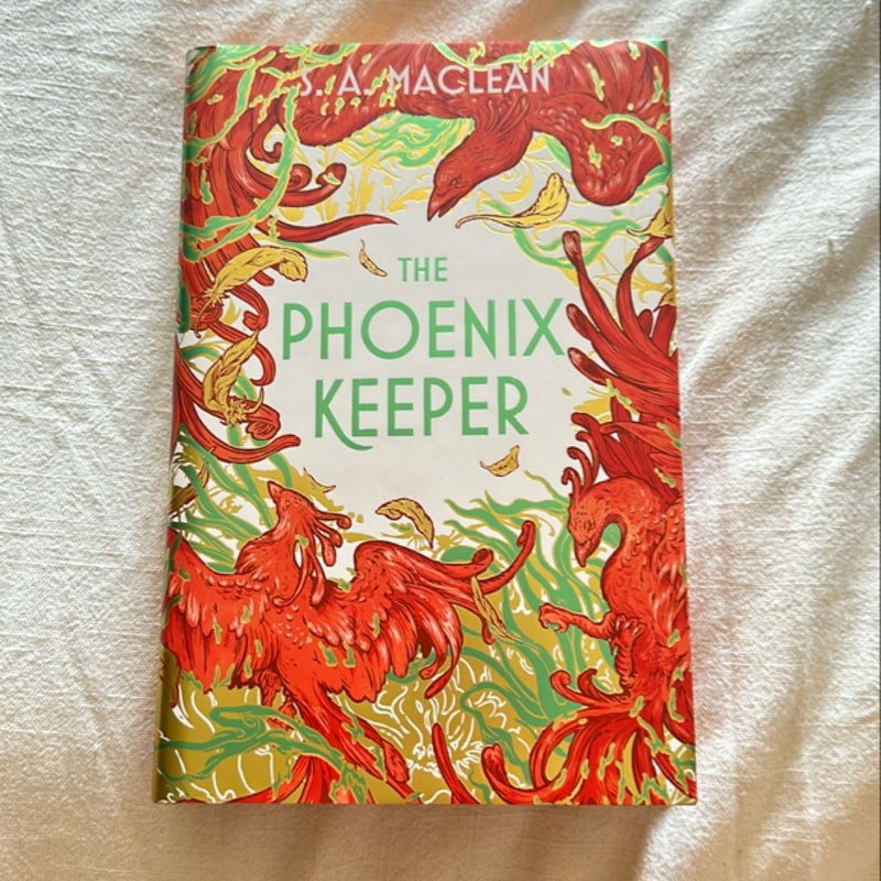 The Phoenix Keeper Illumicrate edition 