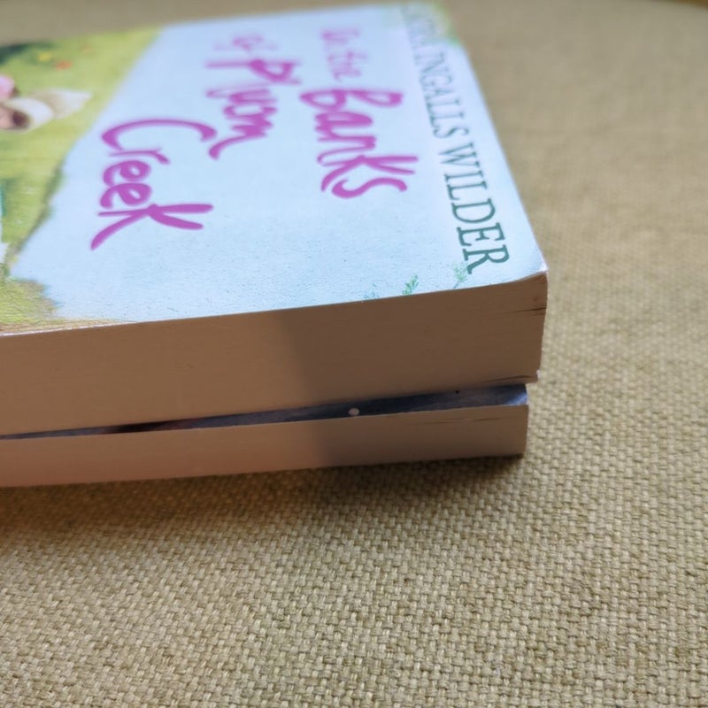 SPECIAL UK EDITION: Little House in the Big Woods & On the Banks of Plum Creek