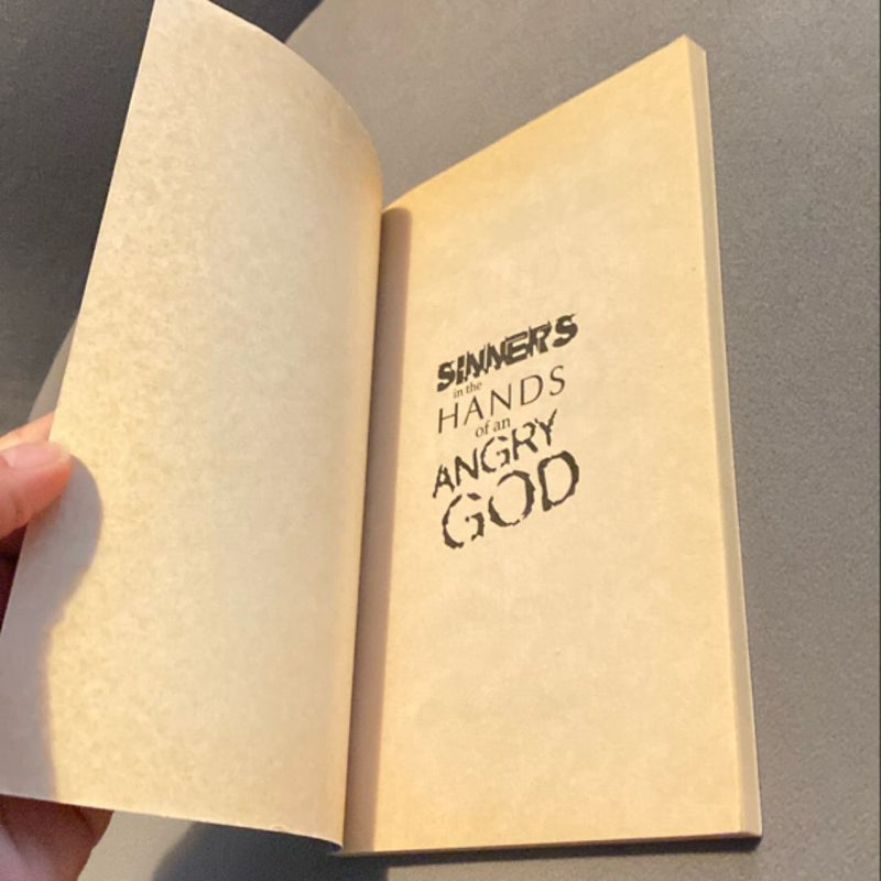 Sinners in the Hands of an Angry God