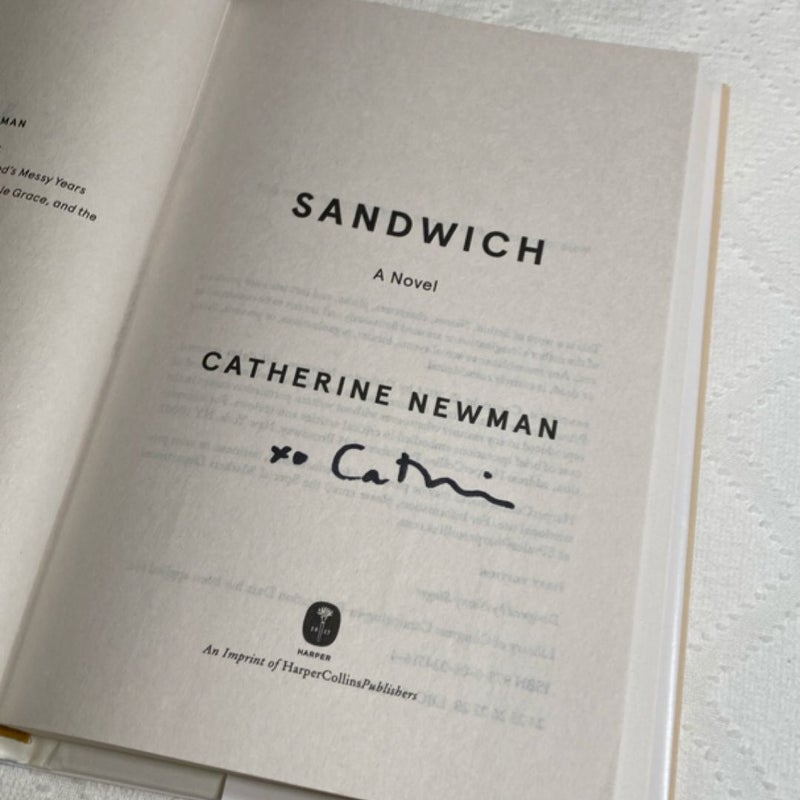 Sandwich (Signed 1st Ed.)