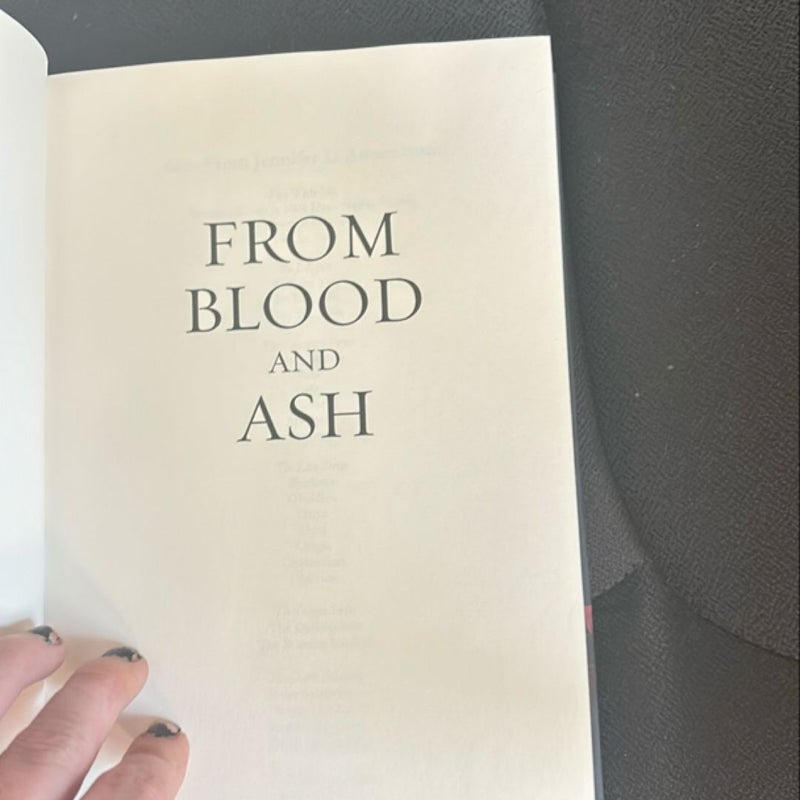 From Blood and Ash