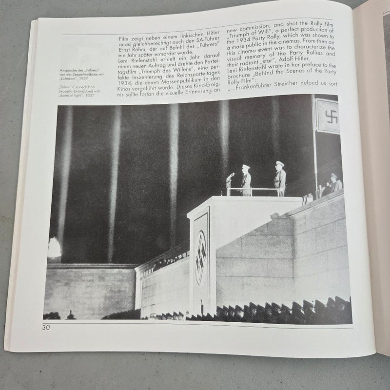 Fascination and Terror: The Nazi Party Rally Grounds in Nuremberg exhibition catalog book