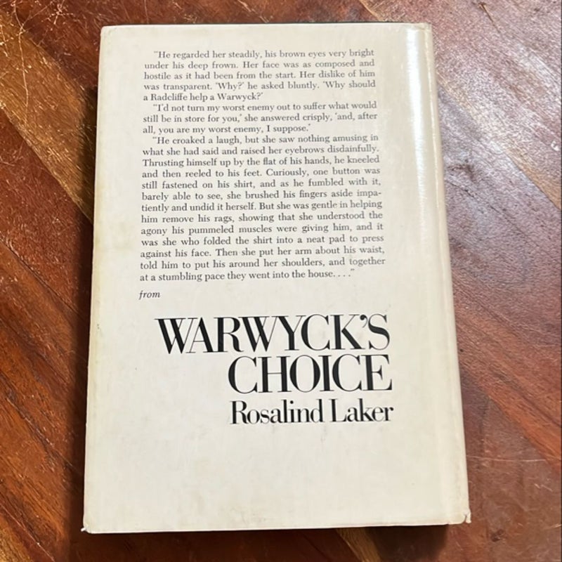 Warwyck’s Choice 