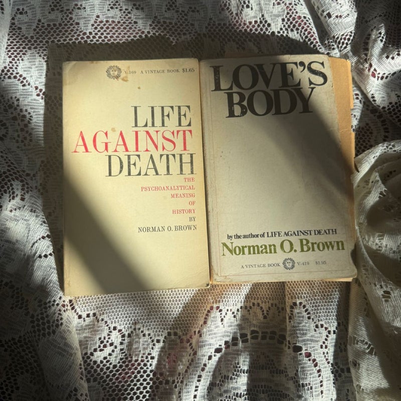 Life Against Death & Love’s Body (bundle)