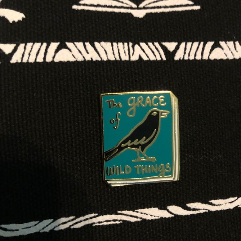 Owlcrate Jr. pin set and banner
