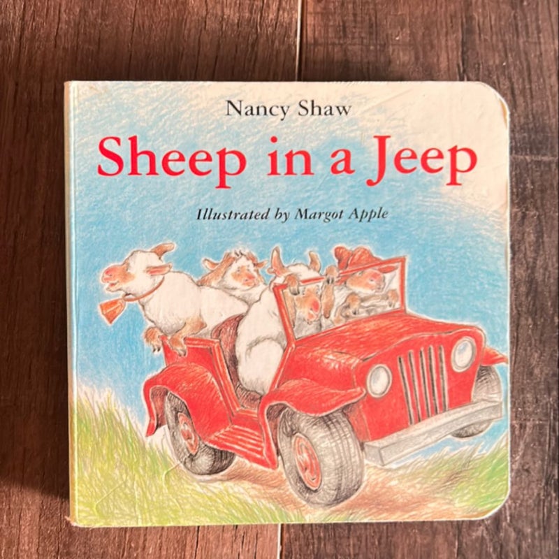 Sheep in a Jeep
