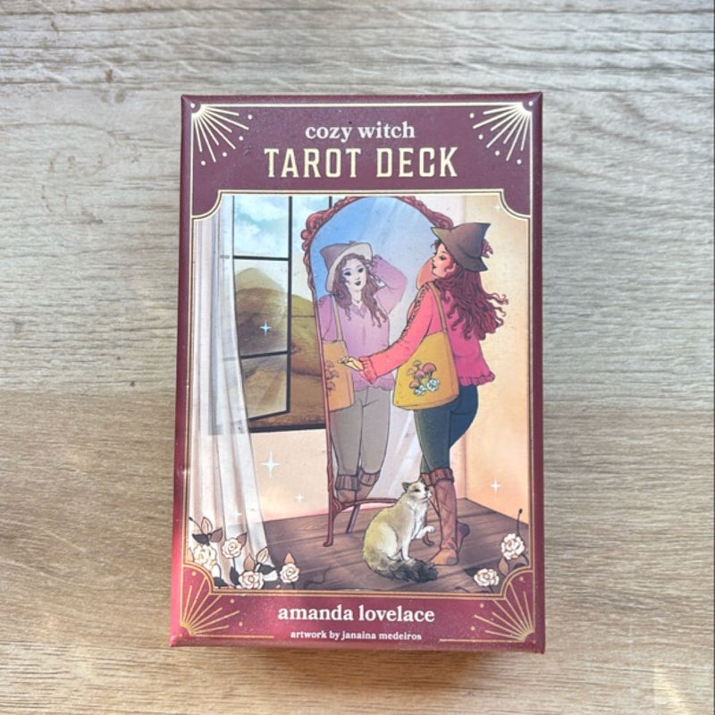 Cozy Witch Tarot Deck and Guidebook