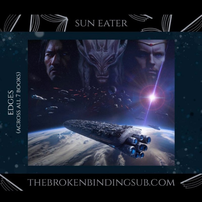 The Sun Eater series books 1-3 signed, The Broken Binding NEW