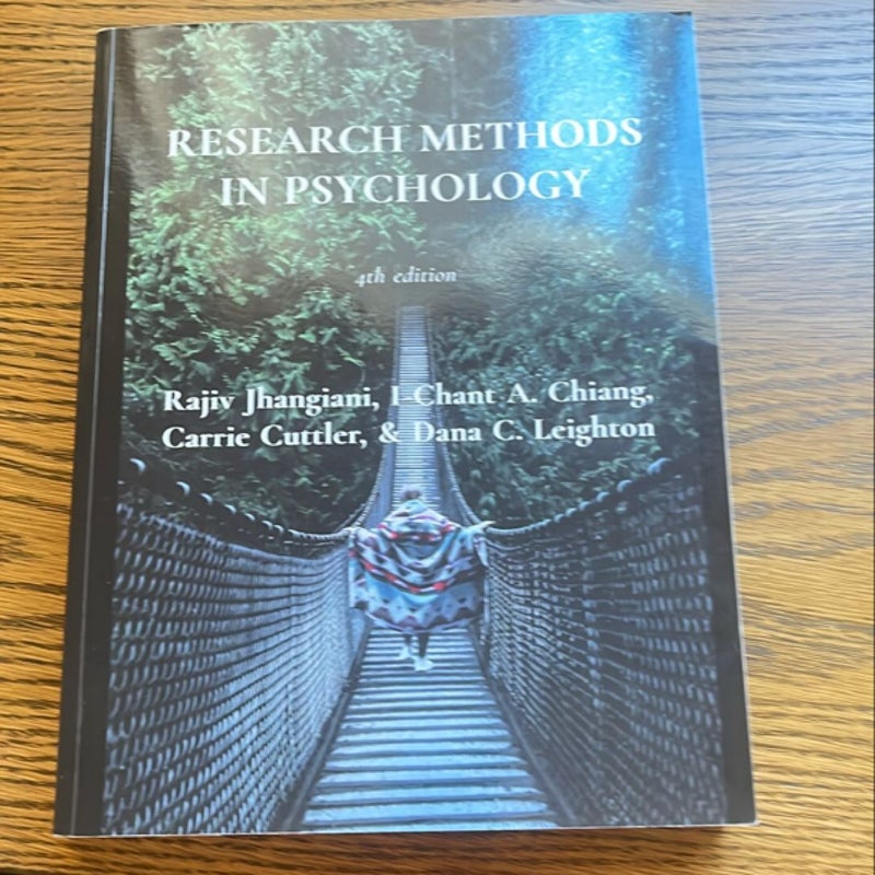 Research Methods in Psychology