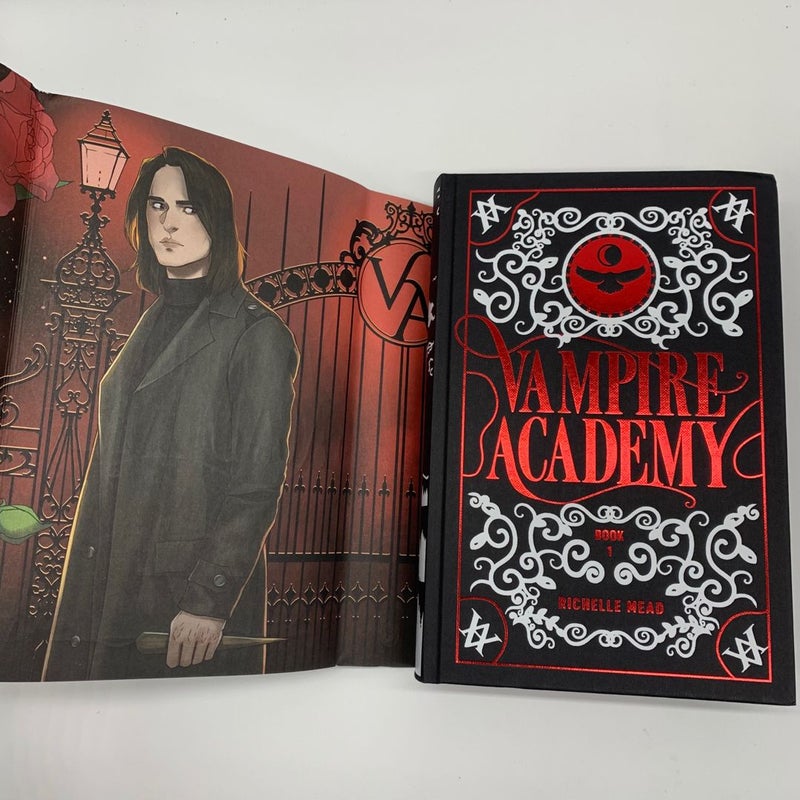 Fairyloot Exclusive Vampire Academy Set 1-3 Hand Signed
