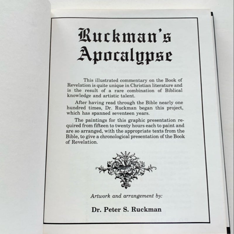 Ruckman’s Apocalypse