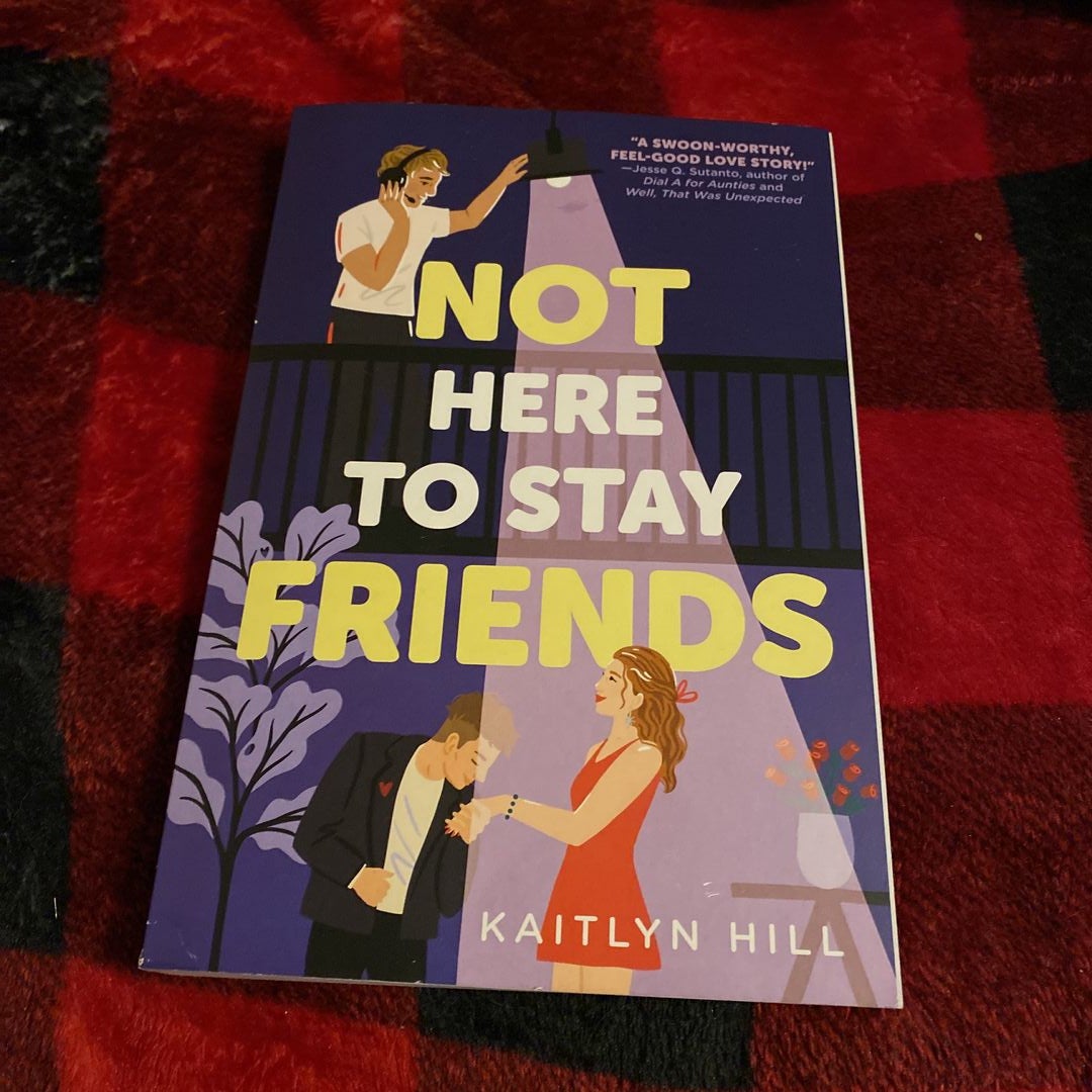 Not Here To Stay Friends By Kaitlyn Hill, Paperback 