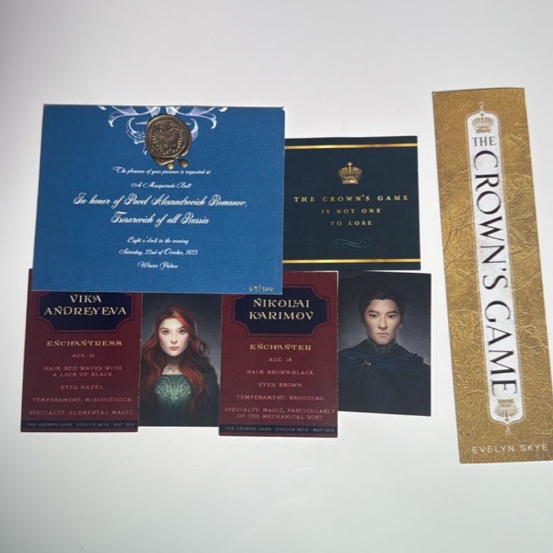 The Crown's Game  (SIGNED)