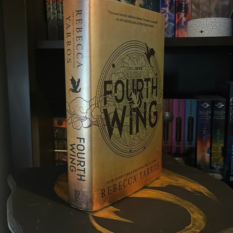Fourth Wing - Painted Book Edges