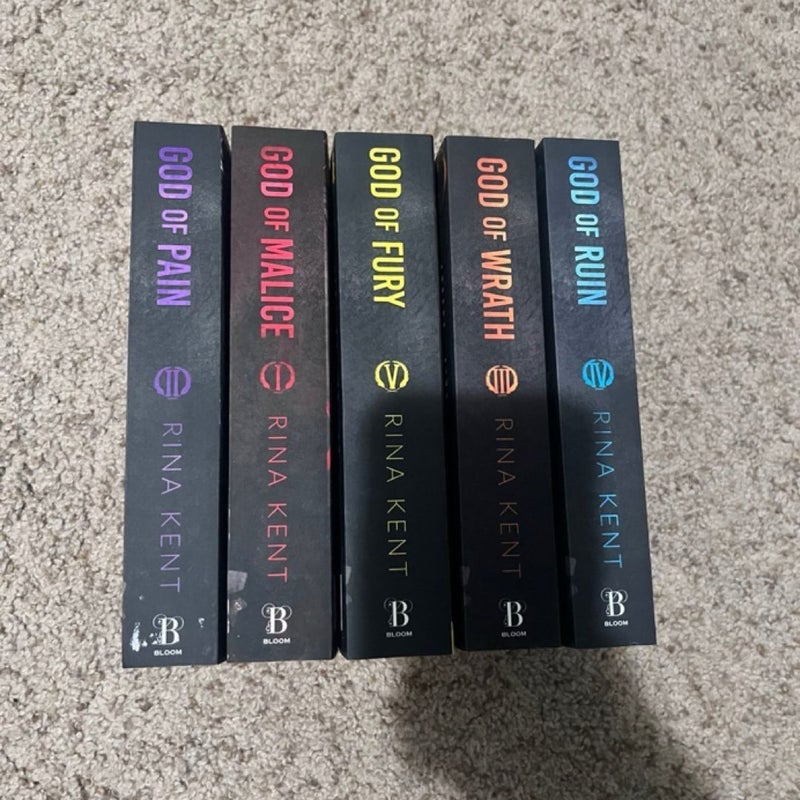 Rina Kent Legacy of Gods deluxed editions