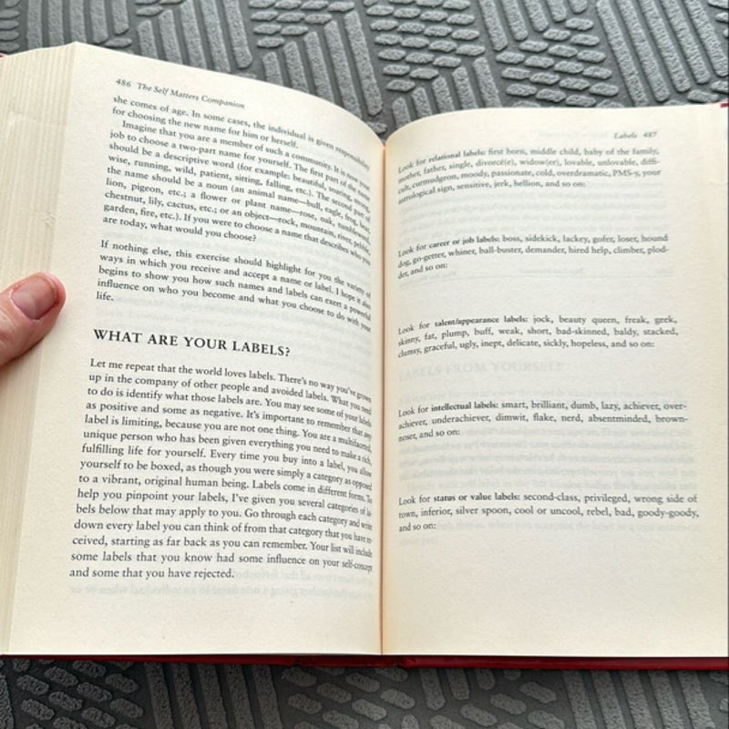The Self Matters Companion