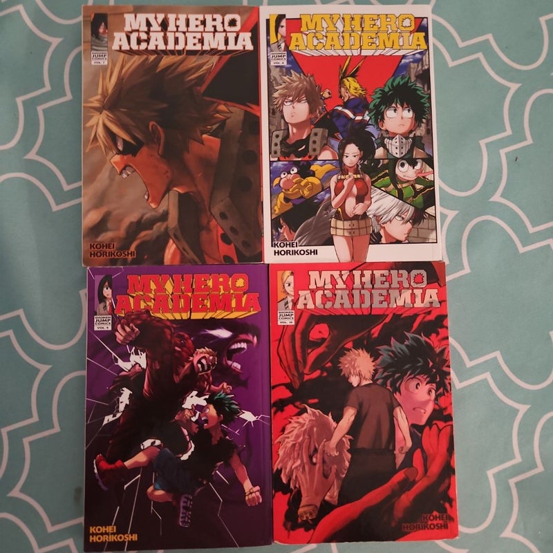 My Hero Academia, Vol. 7-10 (series)