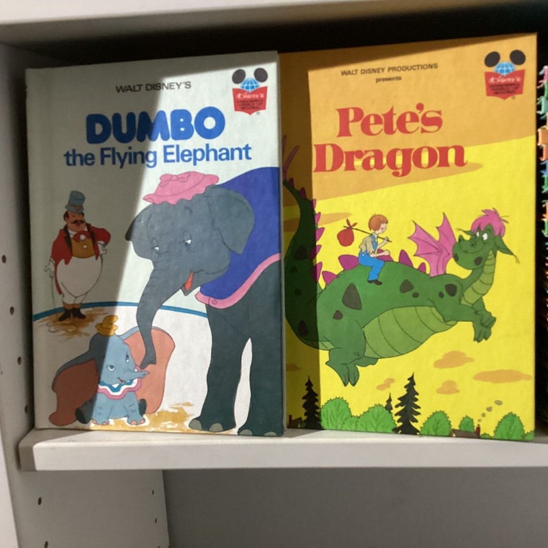 Wonderful World of Disney storybooks, 79 stories & 2 yearbooks total, vibrant pictures