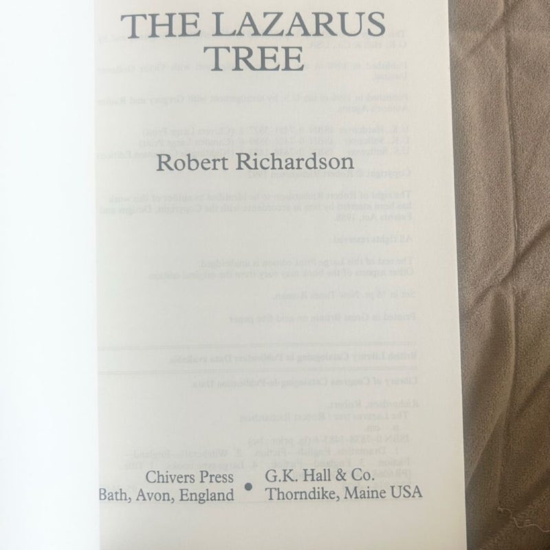 The Lazarus Tree  11211