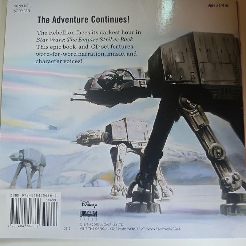 Star Wars: the Empire Strikes Back Read-Along Storybook and CD