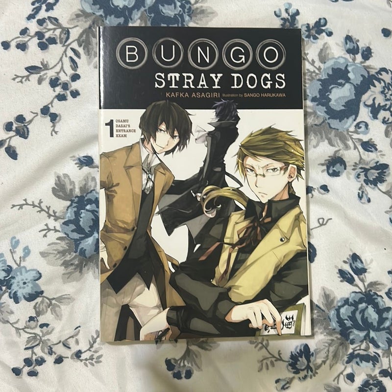 Bungo Stray Dogs light novels 1-4, 6