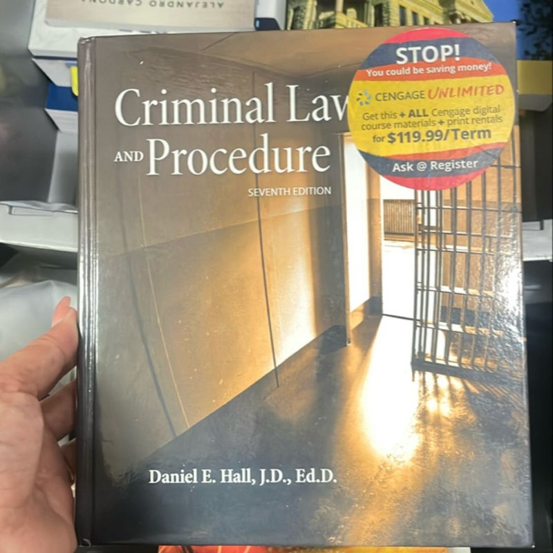 Criminal Law and Procedure