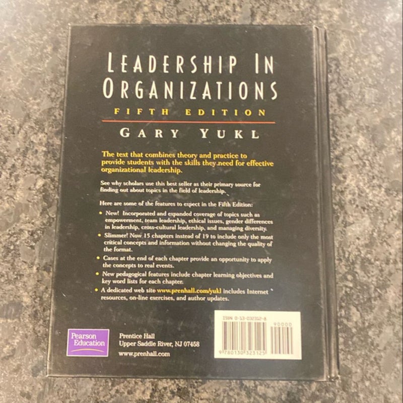 Leadership in Organizations