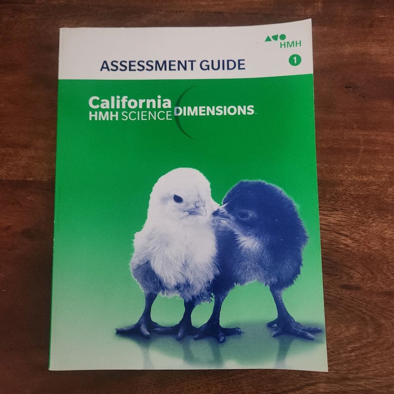 California Science Dimensions Assessment Guide Grade 1 (2020)  Houghton Mifflin Harcourt
Writing Skills in Narrative, Information, Opinion Style, Writing Fluency
BRAND NEW 
ISBN 9781328963048
