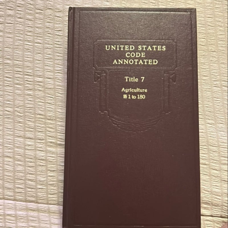 United States Code Annotated