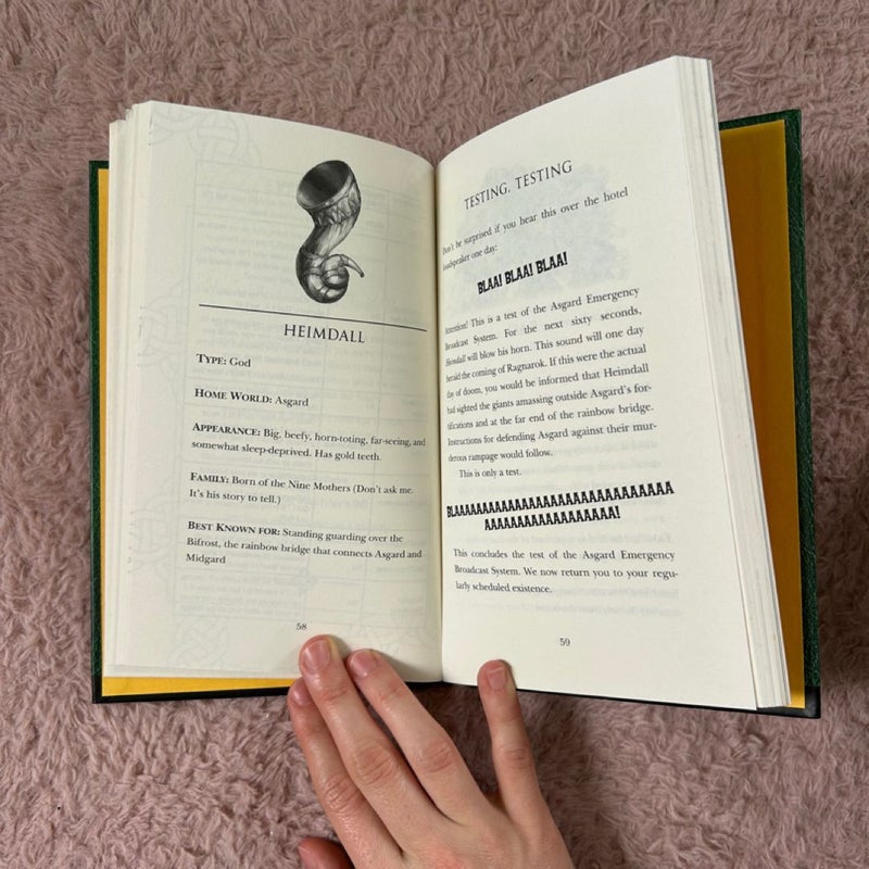 For Magnus Chase: Hotel Valhalla Guide to the Norse Worlds (an Official Rick Riordan Companion Book)