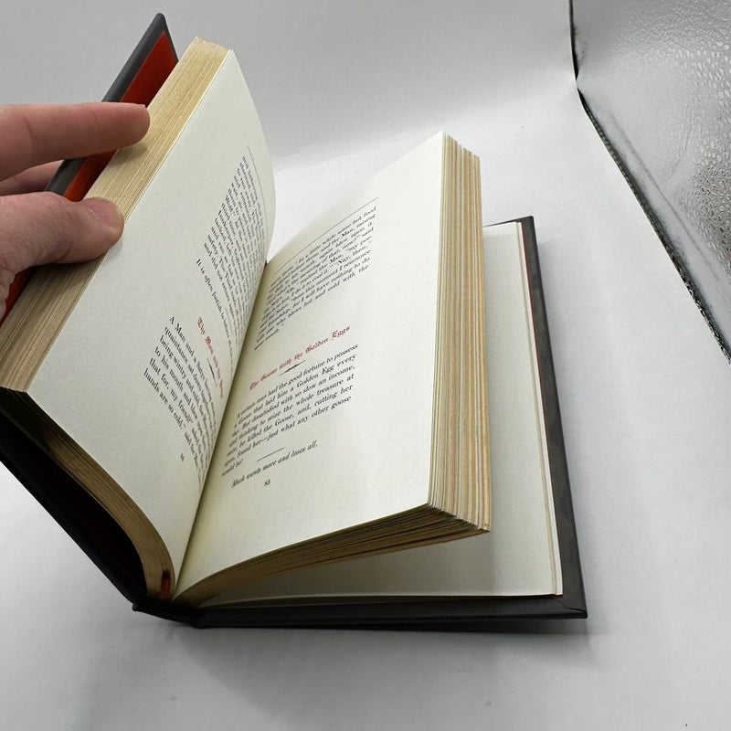 AESOP’s Fables  (1984 Franklin Library Limited Edition Leather Gilded Edges)