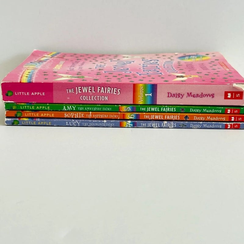 Rainbow Magic, The Jewel Fairies, 4 books