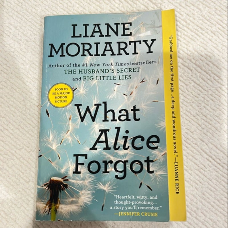 What Alice Forgot