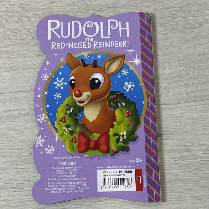 Lot of Three Rudolph the Red Nosed Reindeer Board Books