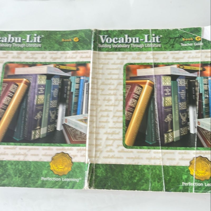 Vocabulit Level G/7 Se and teacher guide