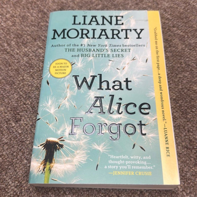 What Alice Forgot