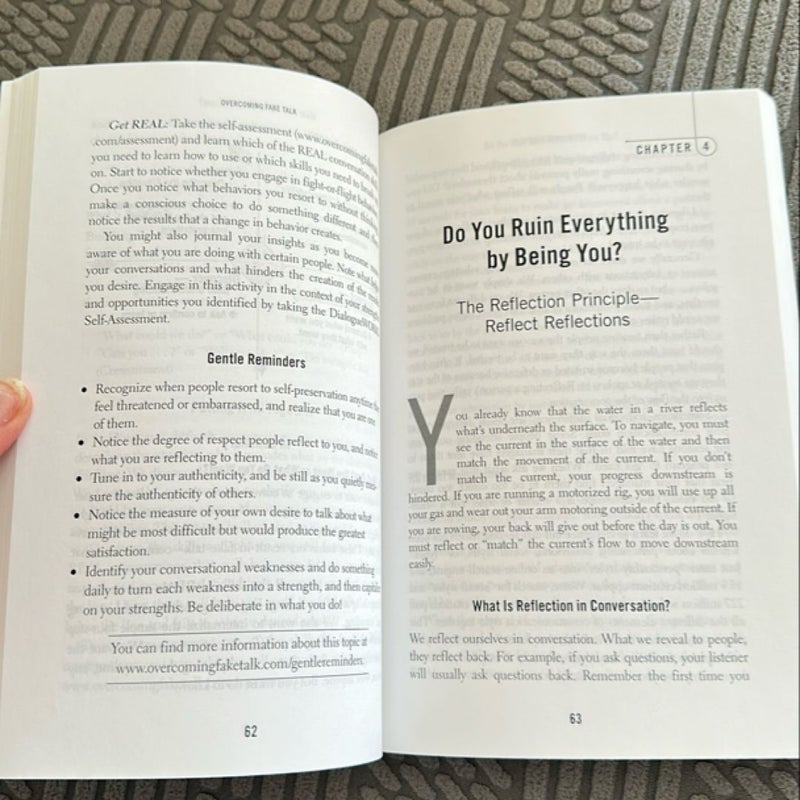 Overcoming Fake Talk: How to Hold REAL Conversations That Create Respect, Build Relationships, and Get Results