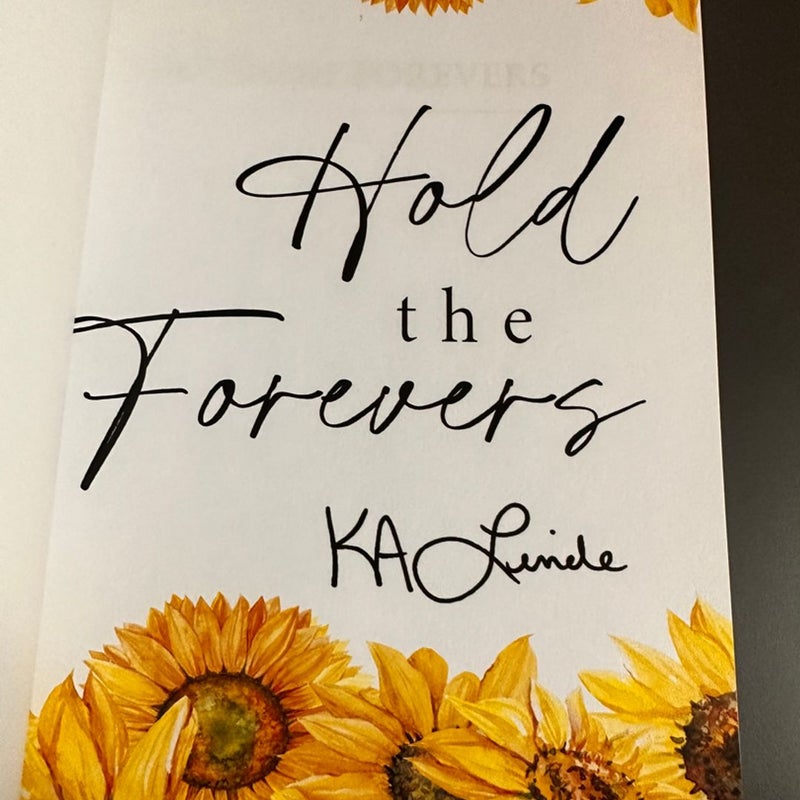 Hold The Forevers Signed 